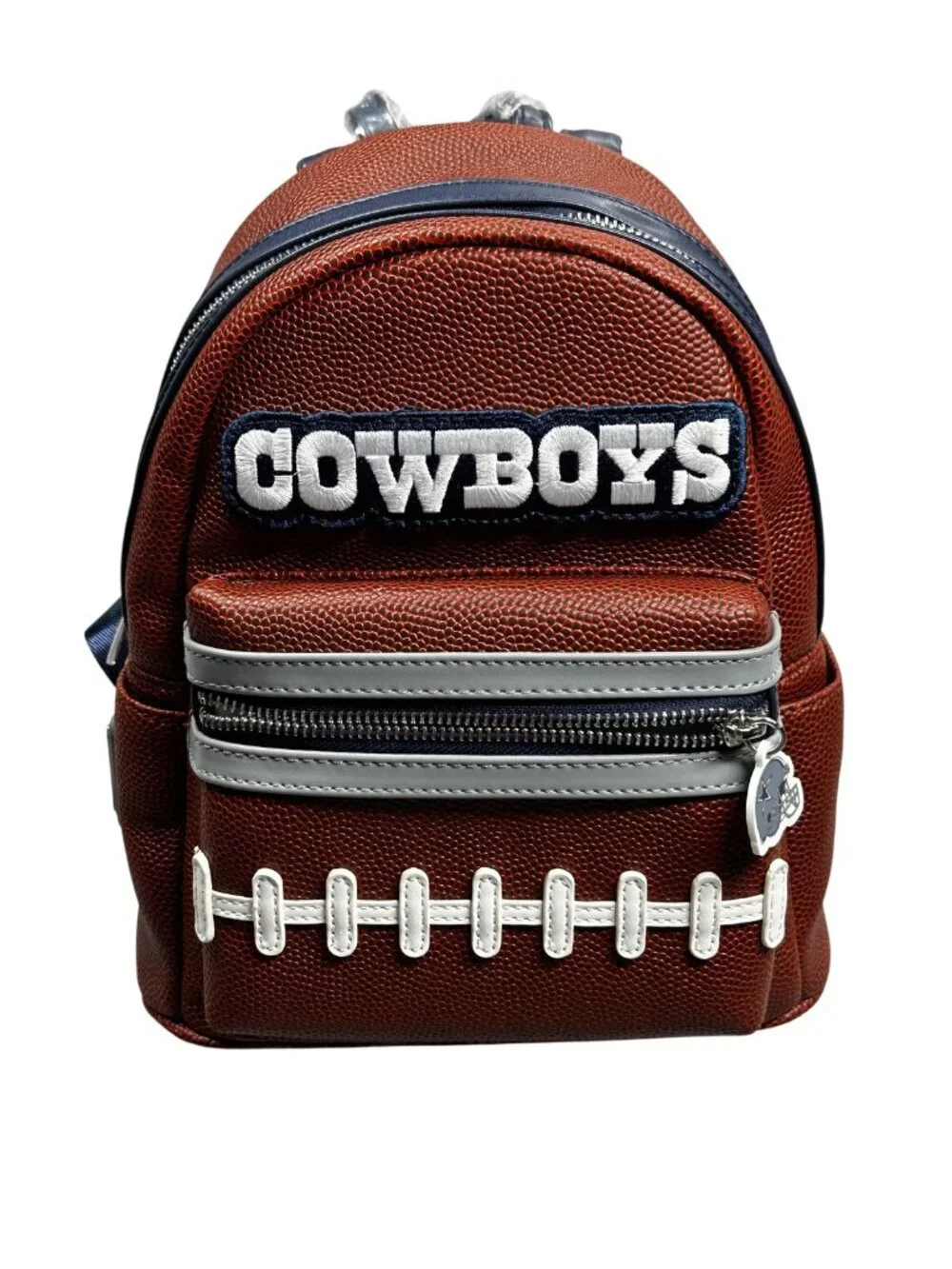 Dallas Cowboys Mini Backpack Womens One Size Brown NFL Football Loungefly
